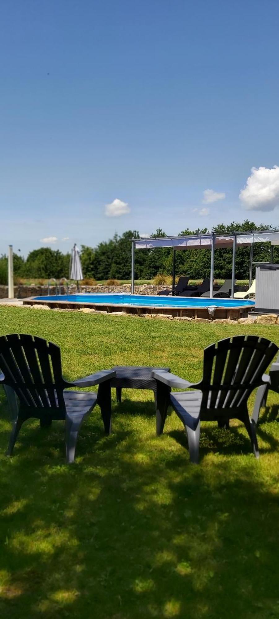 Beautiful 2 Bed Cottage With Swimming Pool Pagéas 部屋 写真