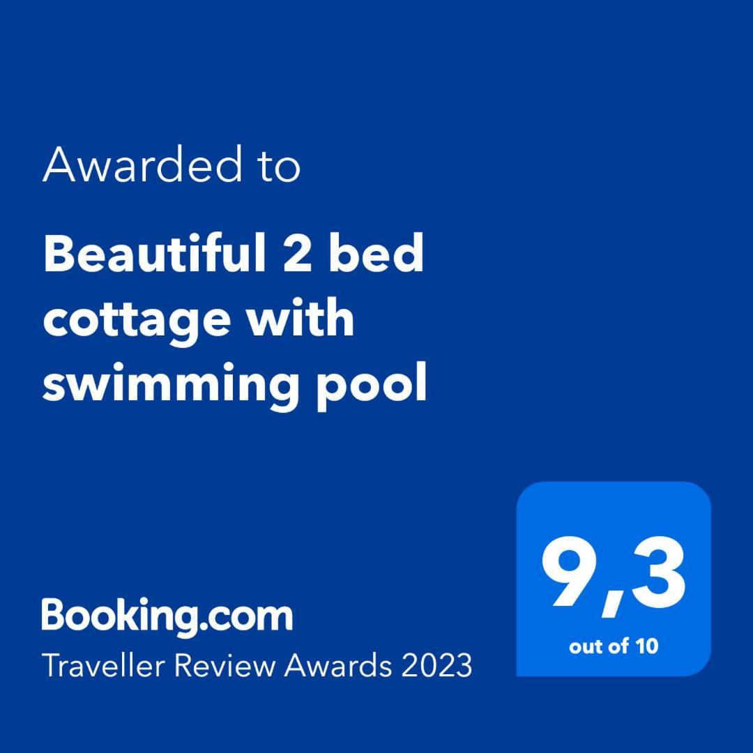 Beautiful 2 Bed Cottage With Swimming Pool Pagéas 部屋 写真